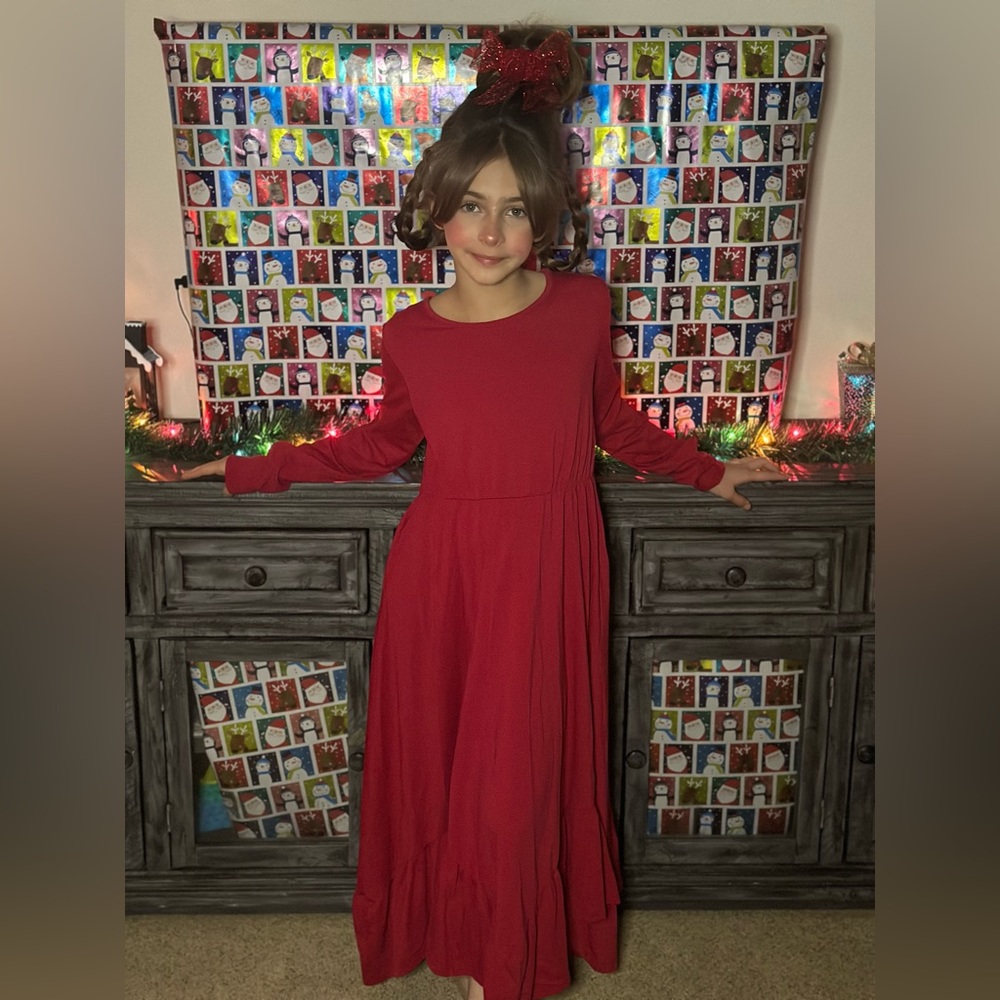 Red Long Dress
